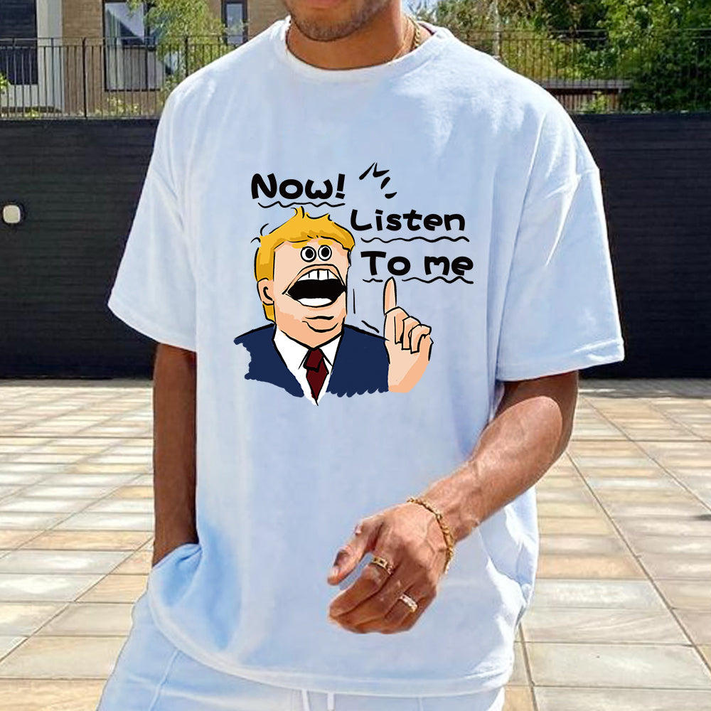 NOVAROPA™ Listen to Me Cotton T-shirt 230GSM