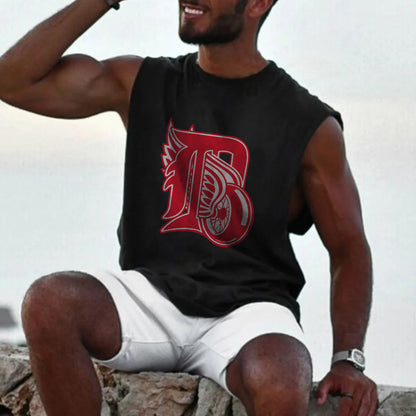 Detroit Red Wings Men's Tank Top-B