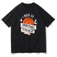 Baketball Lovers Hoops Calling Men's Black T-shirt