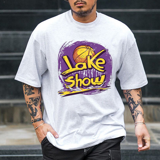 Lake Show Graphic Print Men's T-Shirts
