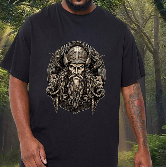 Ancient Viking Warrior Norse Mythos Men's T-shirt