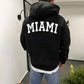 Miami Men's Loose Fit Casual Hoodies