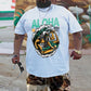 Surfing Zeus Aloha Spirit Men's T-shirt