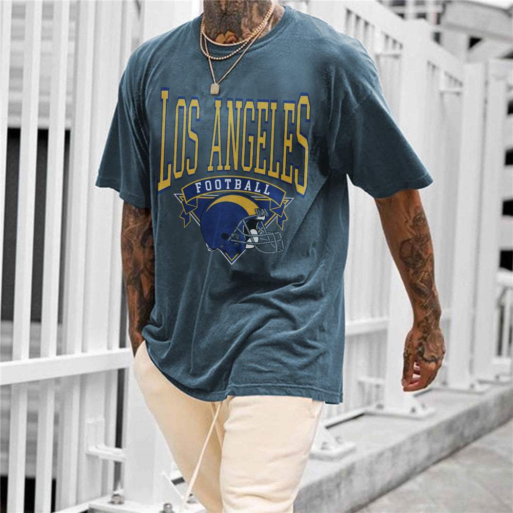 Los Angeles Soccer Men's Short Sleeve T-Shirts