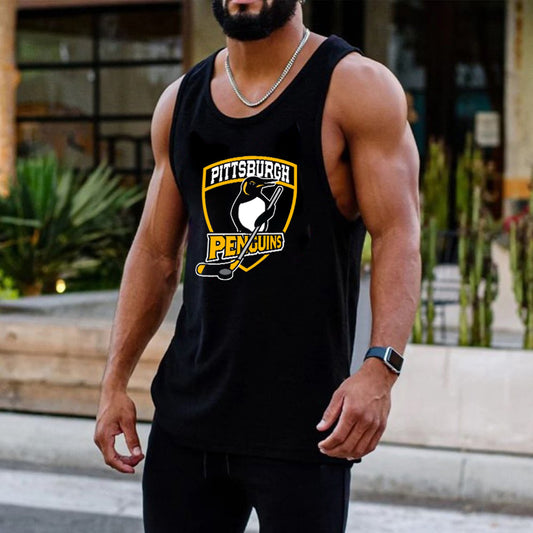 Pittsburgh Penguins Men‘s Tank Tops-A