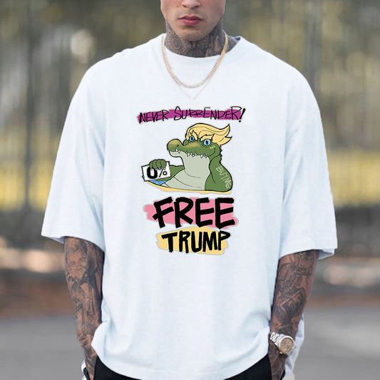 NOVAROPA™ Free Trump Men's Cotton T-shirt