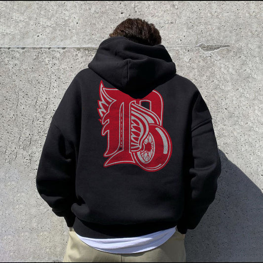 Detroit Red Wings Men's Fleeced Hoodie