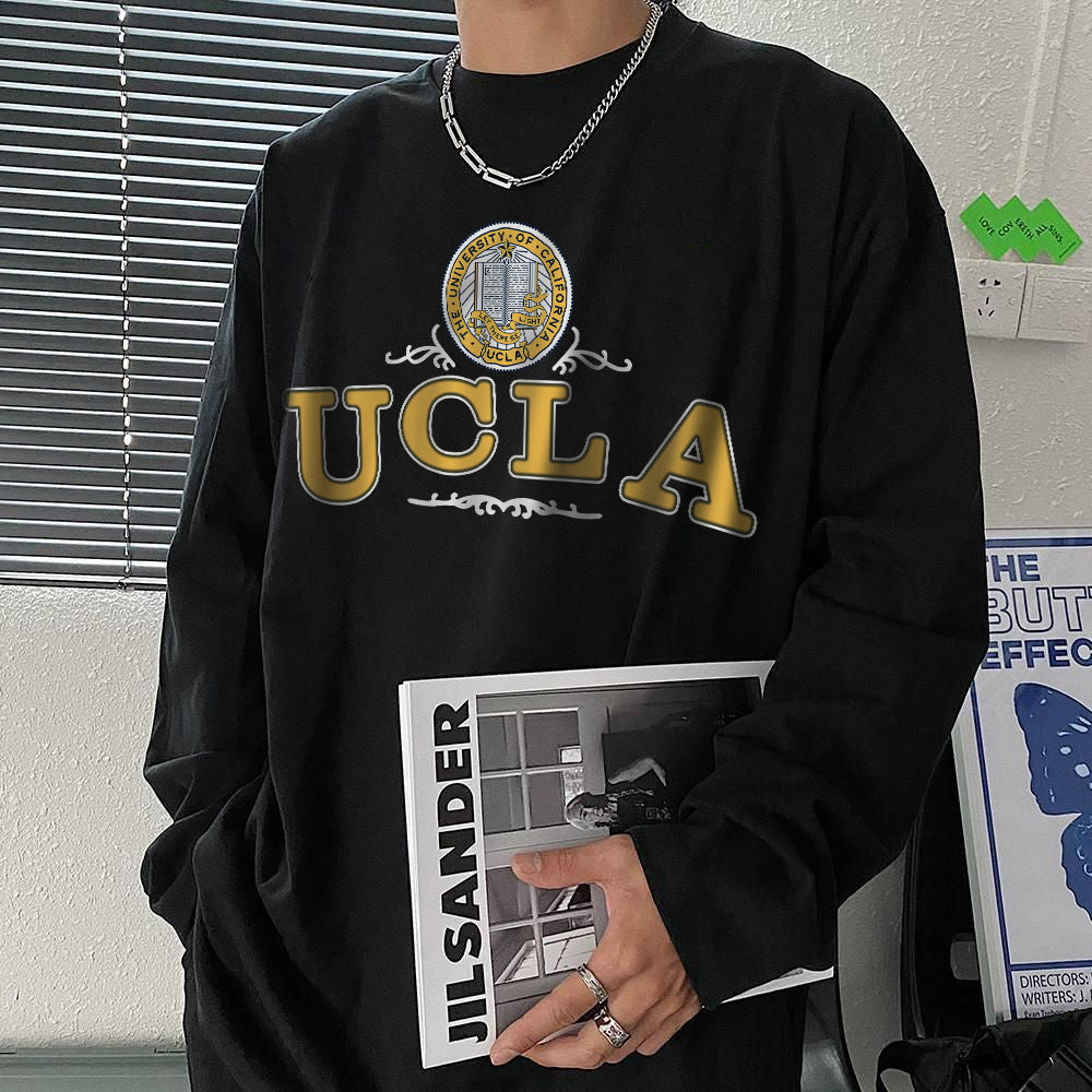 "UCLA" Men's Long Sleeve T-Shirt-B