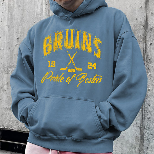 Boston Bruins 1924 Men's Fleece Hoodie