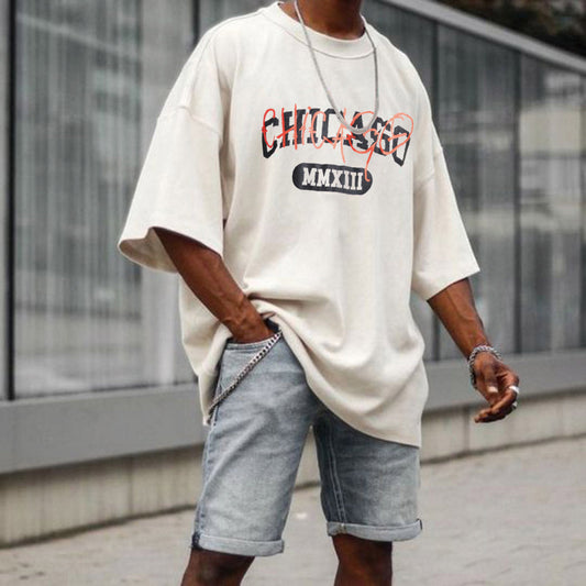 Clearance-Chicago Men's Short Sleeve T-Shirt-XL