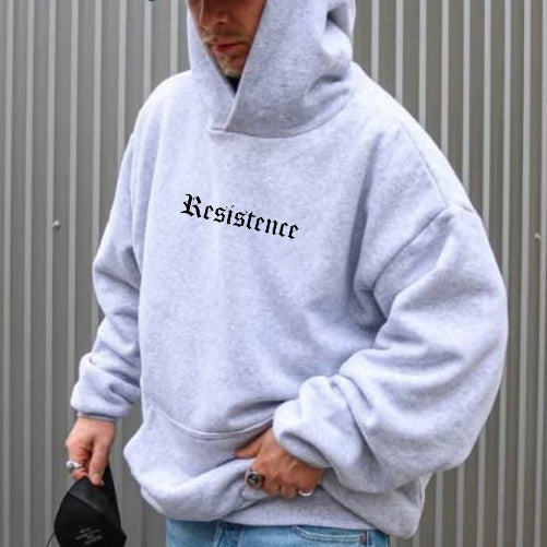 Resistence Men's Fleece Oversize Hoodie