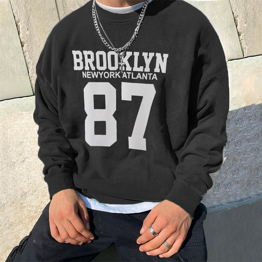 Men's Long Sleeve Crew Neck Sweatshirt