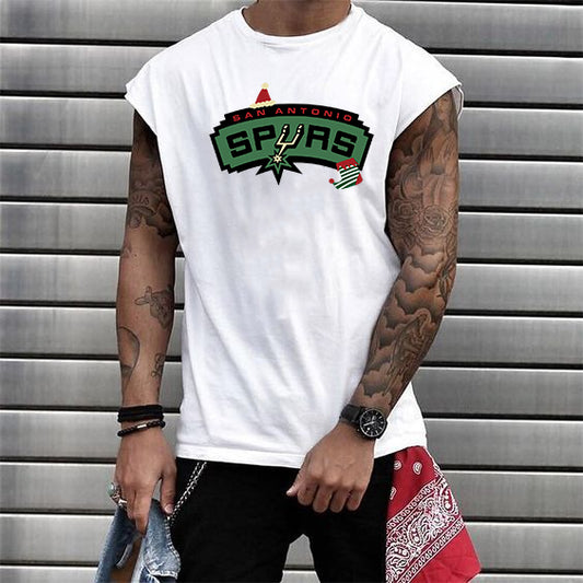 NOVAROPA™ San Antonio Spurs Basketball Tank Top-C