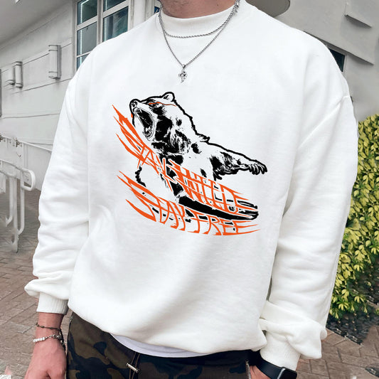 ACE2™ Free And Wild Like A Bear Men's Sweatshirt