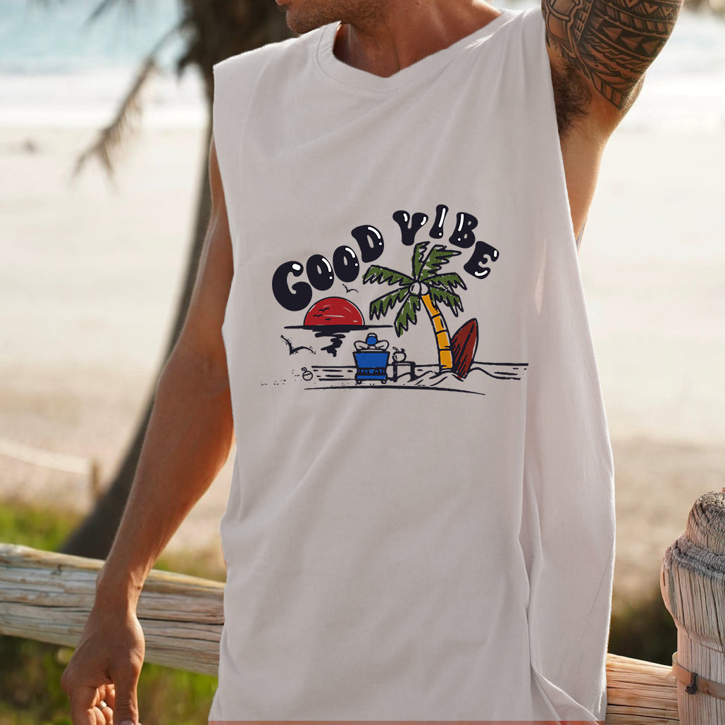 NOVAROPA™ Good Vibe Men's Tank Top-B