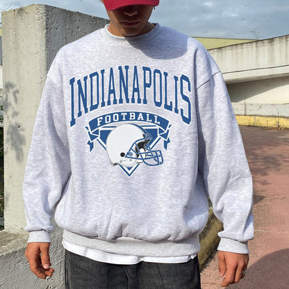 Clearance-Indianapolis Football Men's Sweatshirt-S