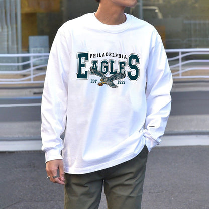 Philadelphia Eagles Print Men's Long Sleeve T-shirt