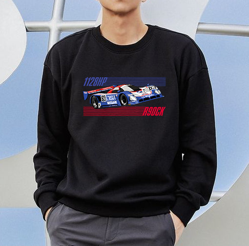 Racing Graphic Print Men's Sweatshirt