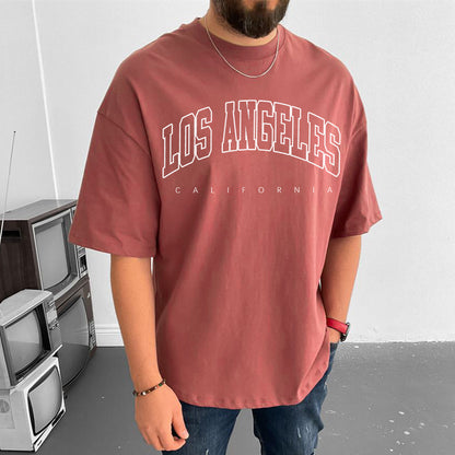 Los Angeles  Men's Streetwear Casual T-Shirts