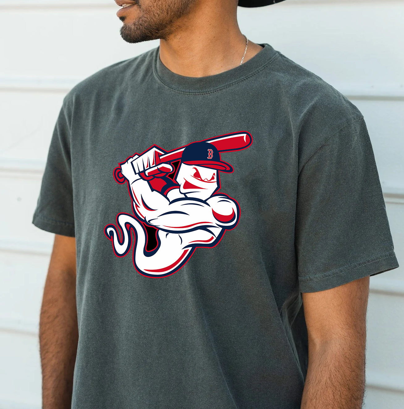 Boston Red Sox Baseball Men's Cotton T-shirt