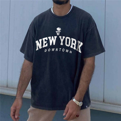 Clearance-NewYork Men's T-Shirt-S
