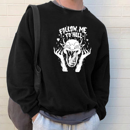 Follow Me to Hell Black Sweatshirt