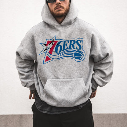 Clearance- Sixers Men's Hoodie-3XL