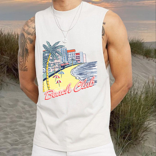 Men's Beach Club Tank Top-B