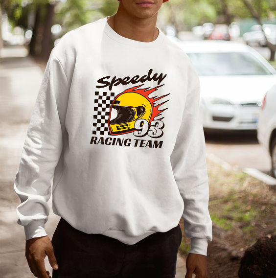 Motorcycle Racing Men's Sweatshirt