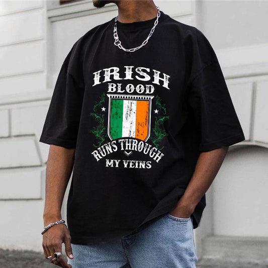 Irish Tricolor Pride Men's Celebrations Tee