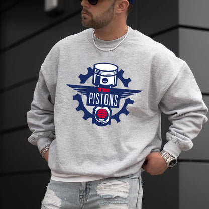 Detroit Pistons Men's Pullover Sweatshirt