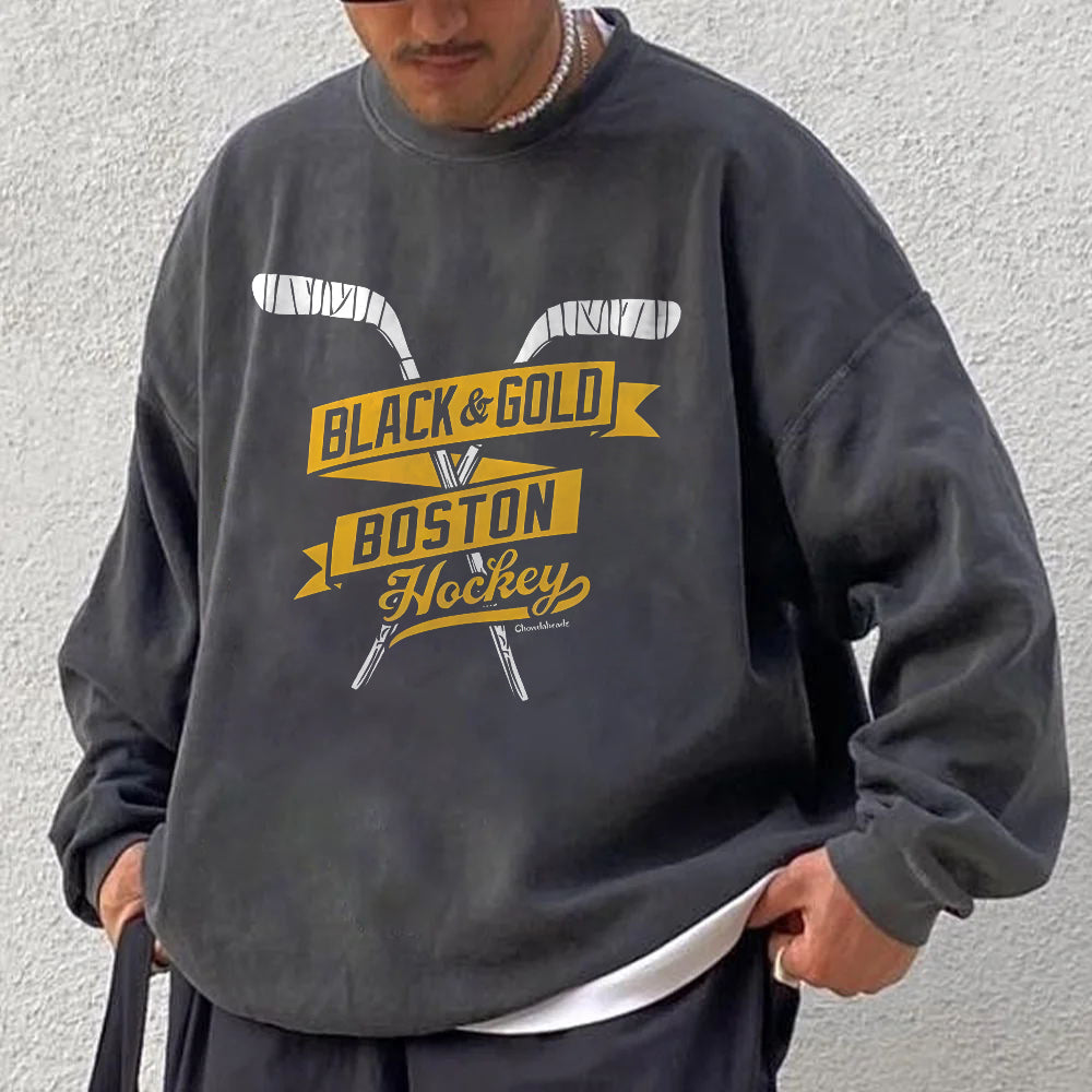 Boston Bruins Men’s Pullover Sweatshirt