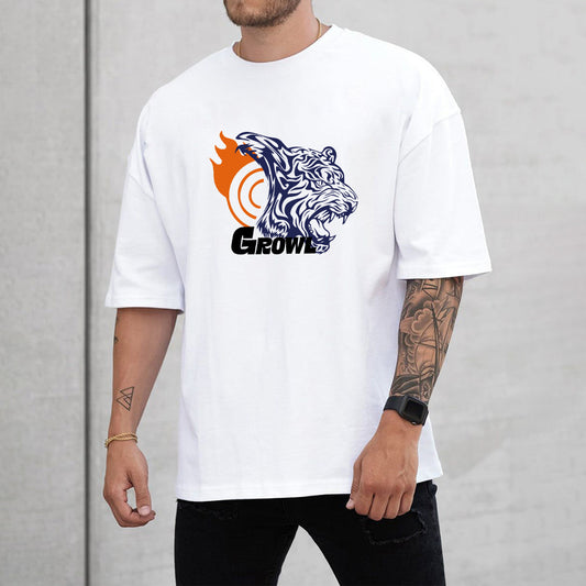 NOVAROPA™ Tiger Graphics Casual Men’s T-shirts