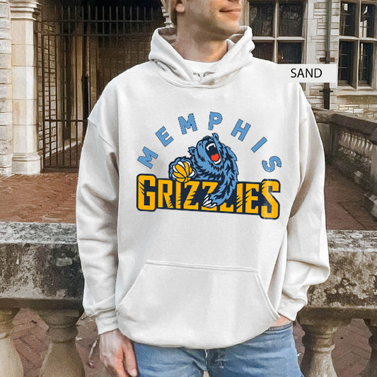 Memphis Grizzlies Men's Fleeced Hoodie