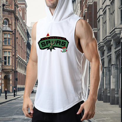 NOVAROPA™ San Antonio Spurs Basketball Men's Hooded Vest
