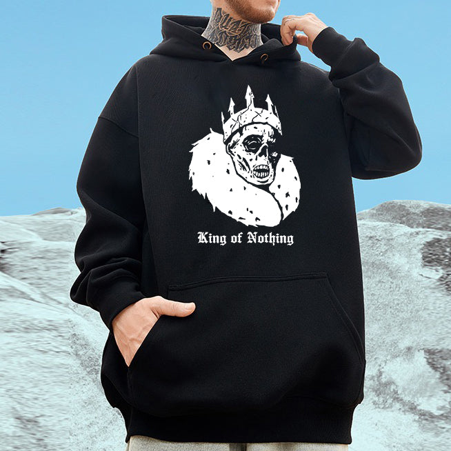 King of Nothing Fleece Oversized Hoodie