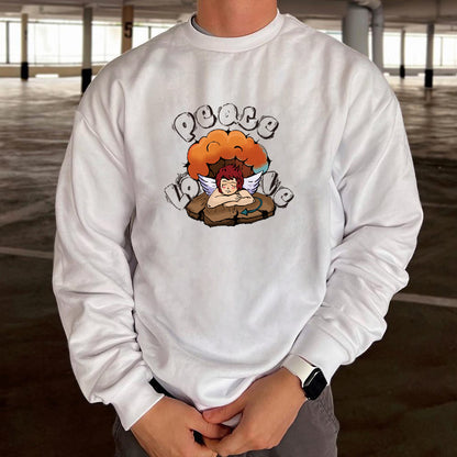 ACE2™ Love And Peace Men's Sweatshirt