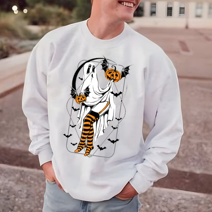 Sexy Ghost Men's Fashion Sweatshirt