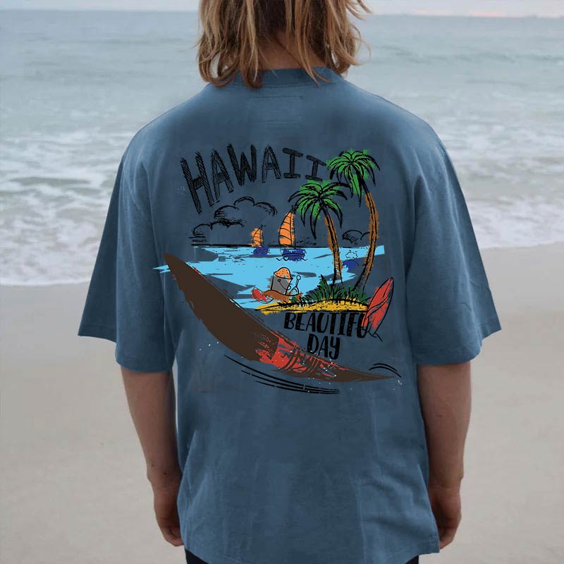 NOVAROPA™ Hawaii Beautiful Day Men's T-shirt