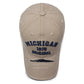 MICHIGAN Embroidered Ripped Colorblock Cap Hat