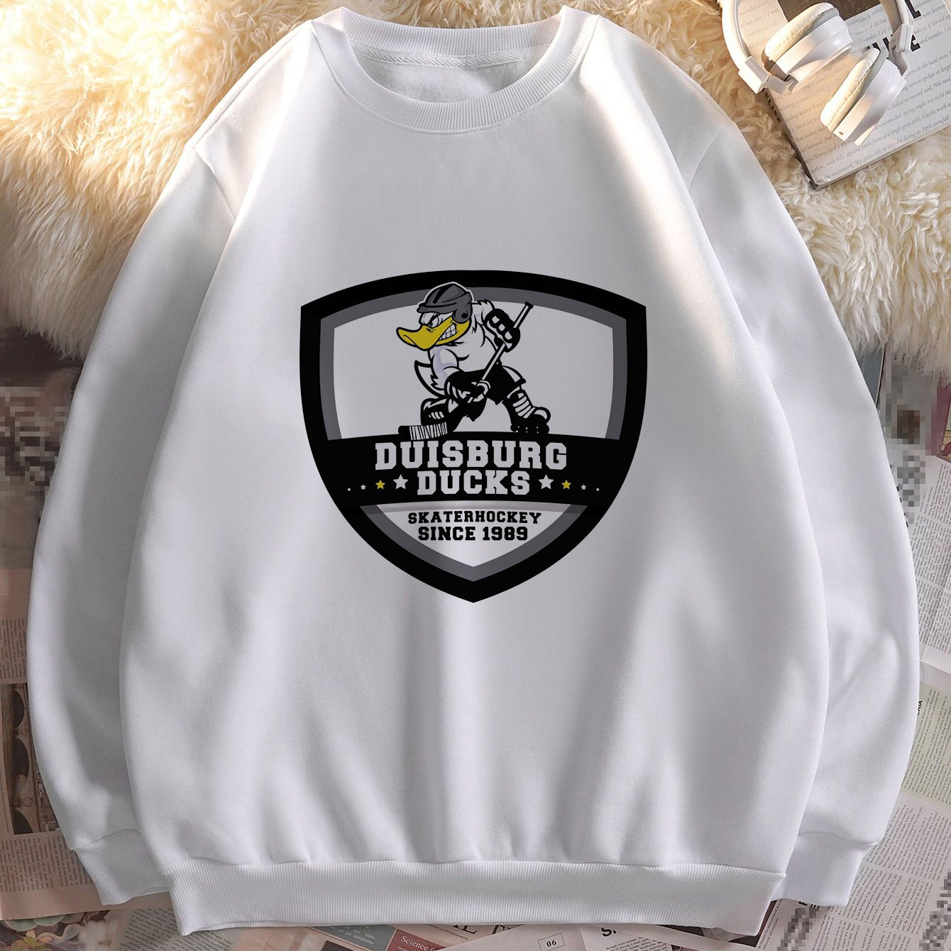Skaterhockey Print Men's Sweatshirt