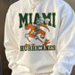 Clearance-MIAMI HURRICANES Football Men's Sweatshirt-2XL