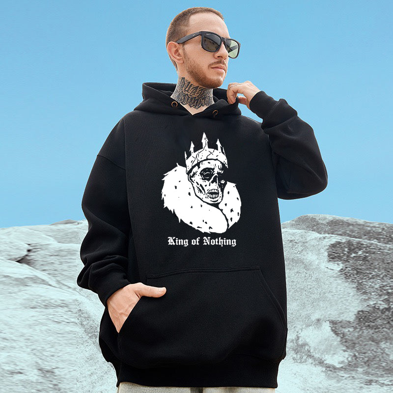 King of Nothing Fleece Oversized Hoodie