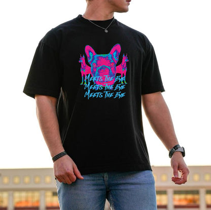 NOVAROPA™ Dog Graphics Casual Men’s T-shirts