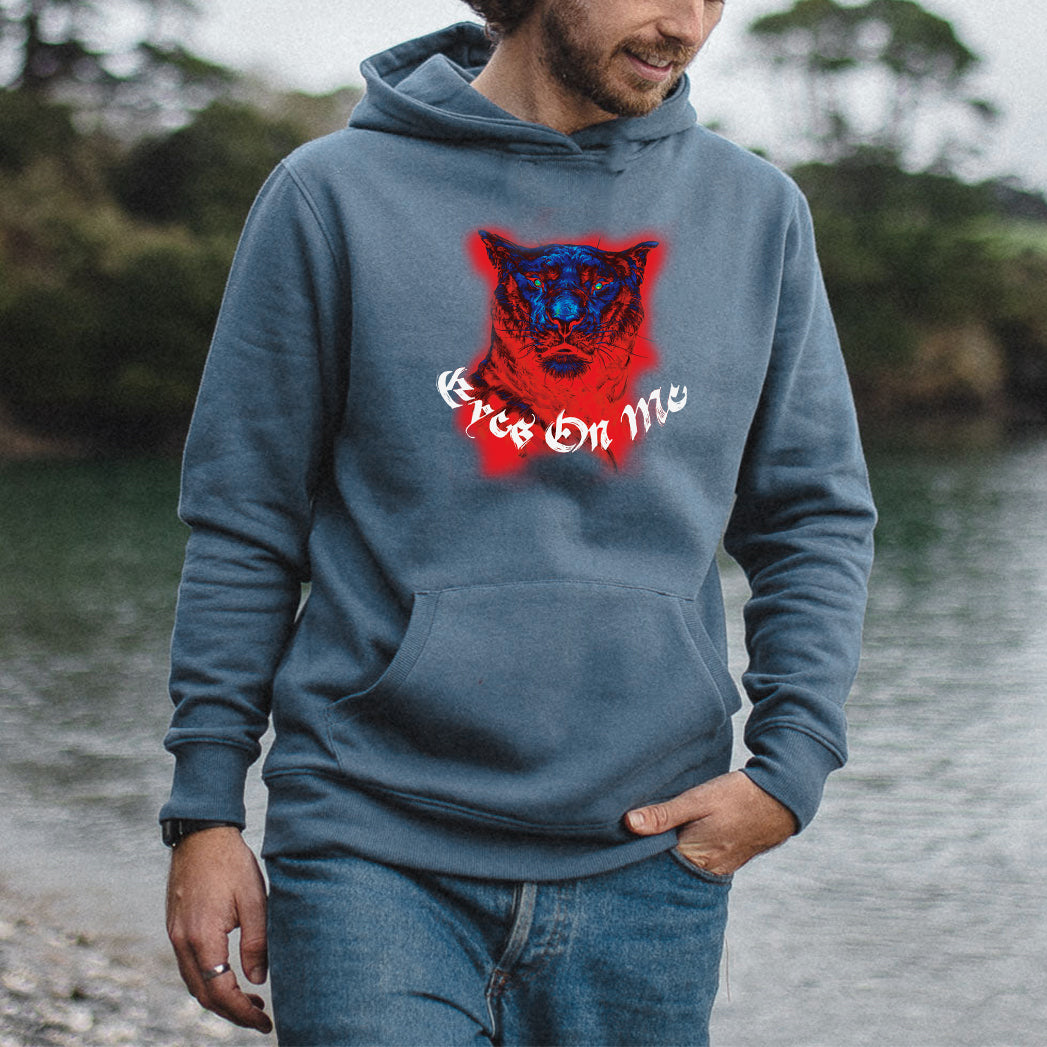 NOVAROPA™ Cheetah Graphics Casual Fleece Hoodie