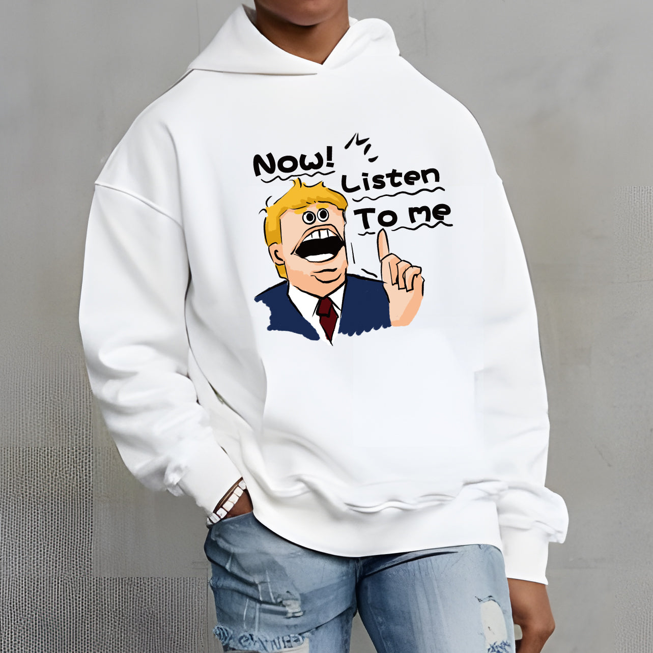 NOVAROPA™ Listen to Me Fashion Hoodie