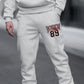 Boston 89 Men's Streetwear Elastic Waistband Fleece Sweatpants