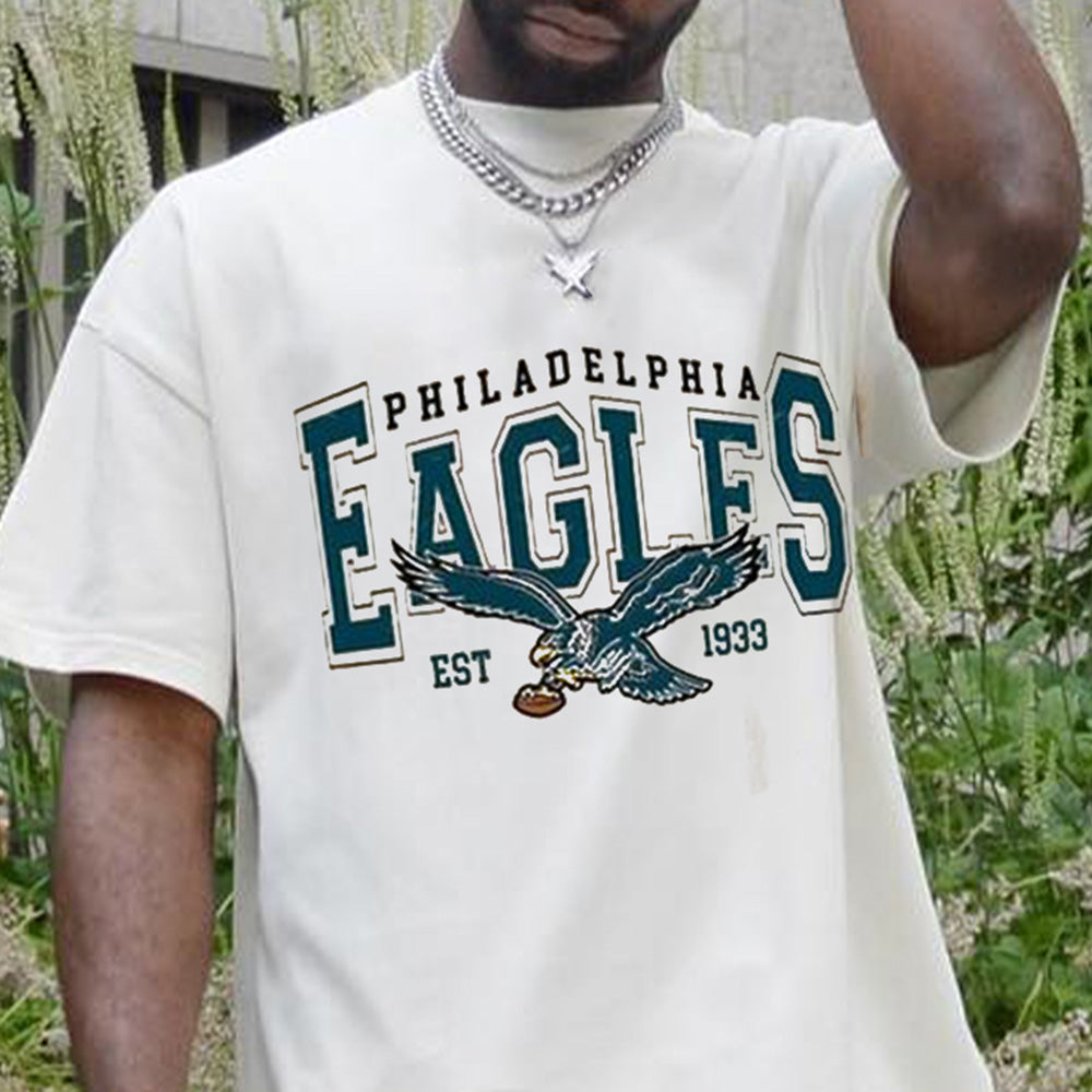 Philly Football "The Birds" Vintage Oversized Graphic Tee