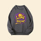 Lake Show Graphic Print Men's Sweatshirt
