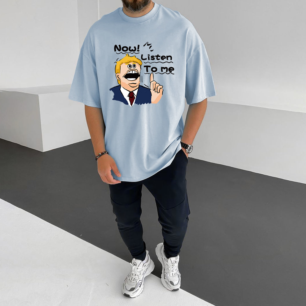 NOVAROPA™ Listen to Me Cotton T-shirt 230GSM